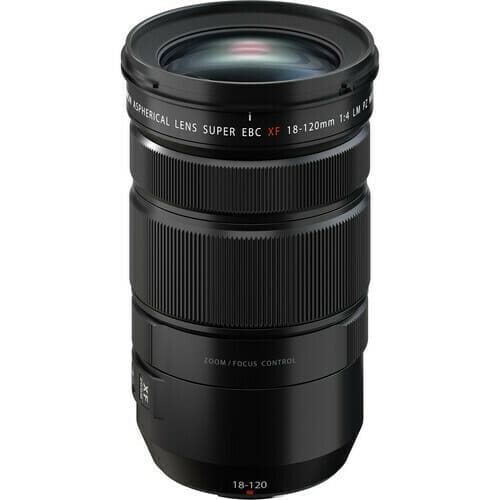 Fujifilm Crop Φωτογραφικός Φακός XF 18-120mm f/4 LM PZ WR Standard Zoom για Fujifilm X Mount Black