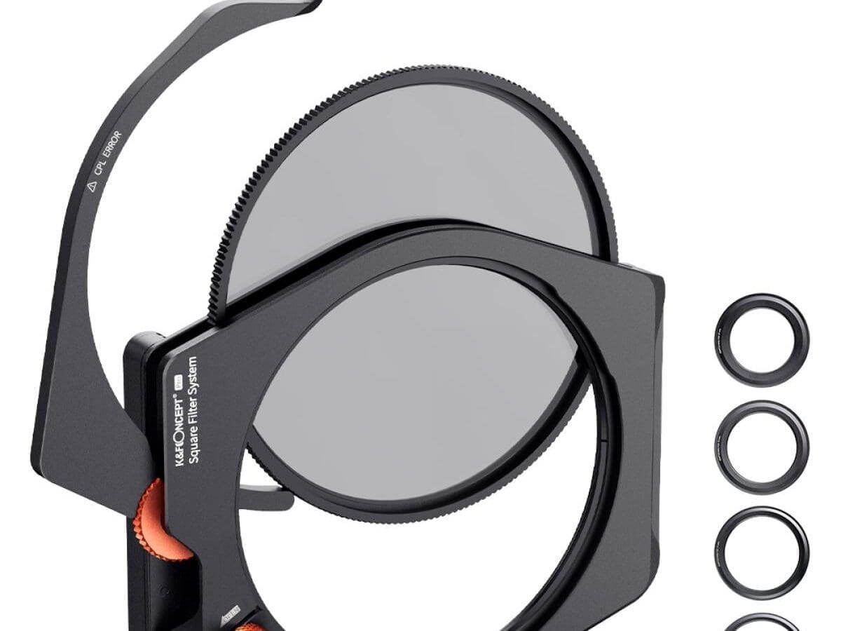 K&F Concept Square Filter Holder System X Pro Kit (Filter Holder+95mm Circular Polarizer+67/72/77/82mm Filter Adapter Rings) for Camera Lens(SKU.1811)
