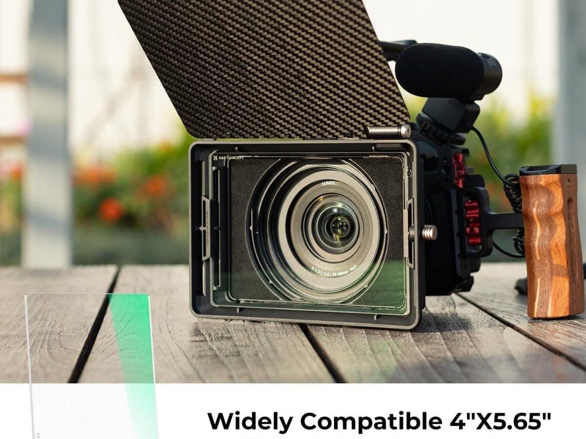 Alternative view of K&F Concept Black Mist 1/4 Square Filter 4"x5.65" Compatible with Matte Box (KF01.2451)