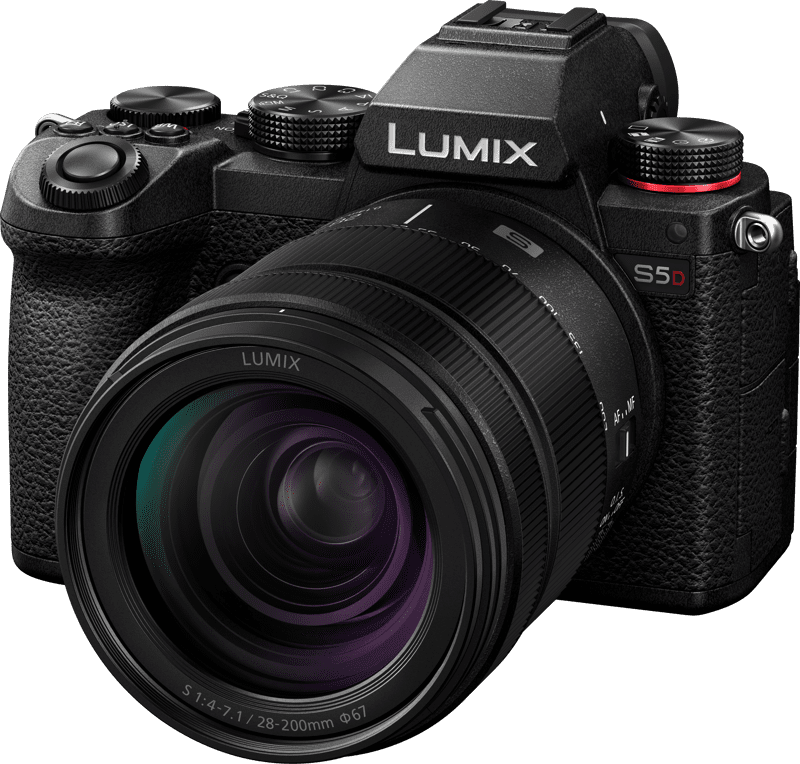 Kit Φωτογραφικής μηχανής Panasonic Lumix S5D με Φακό Zoom S-R28200 F/4-7.1