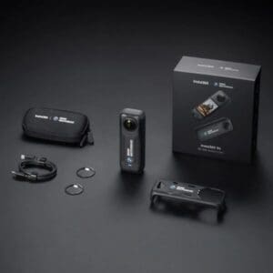 Insta360 X4 – 8k 360 Action Camera – BMW Motorrad Edition Συσκευασία