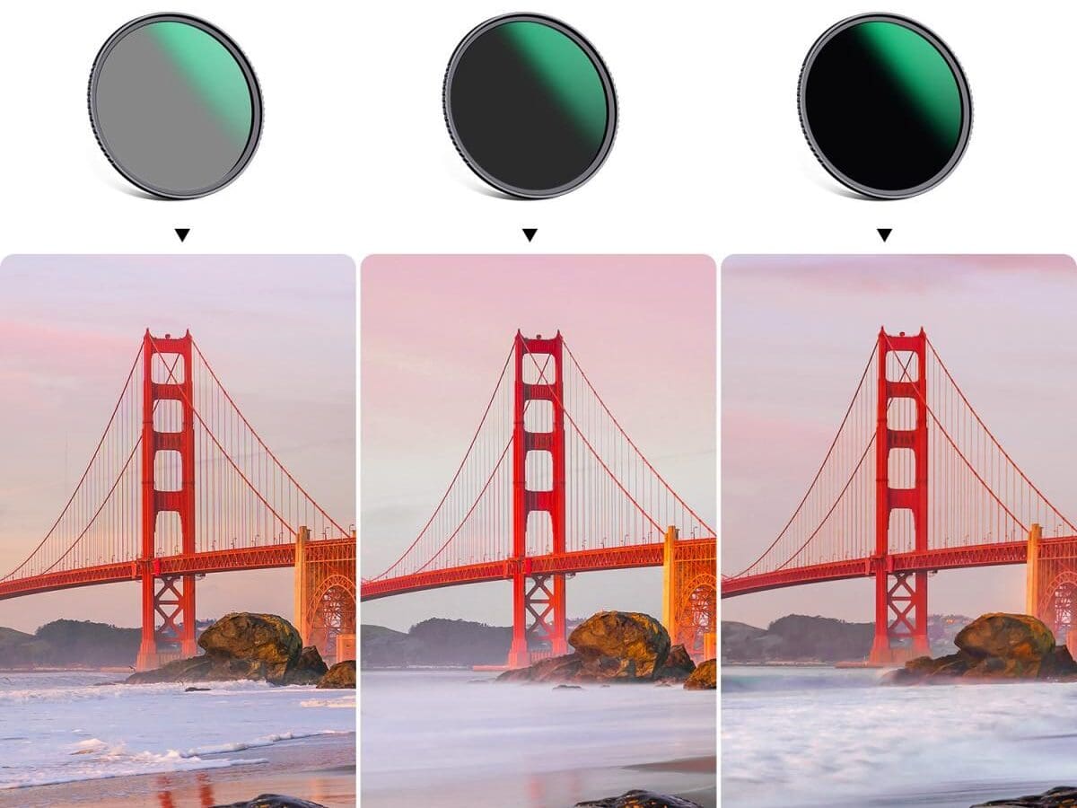 Alternative view of K&F Concept 82mm Nano-D ND8+ND64+ND1000 Lens Filter Kit with 3 Cleaning Cloths and Filter Pouch (SKU.2049V1)