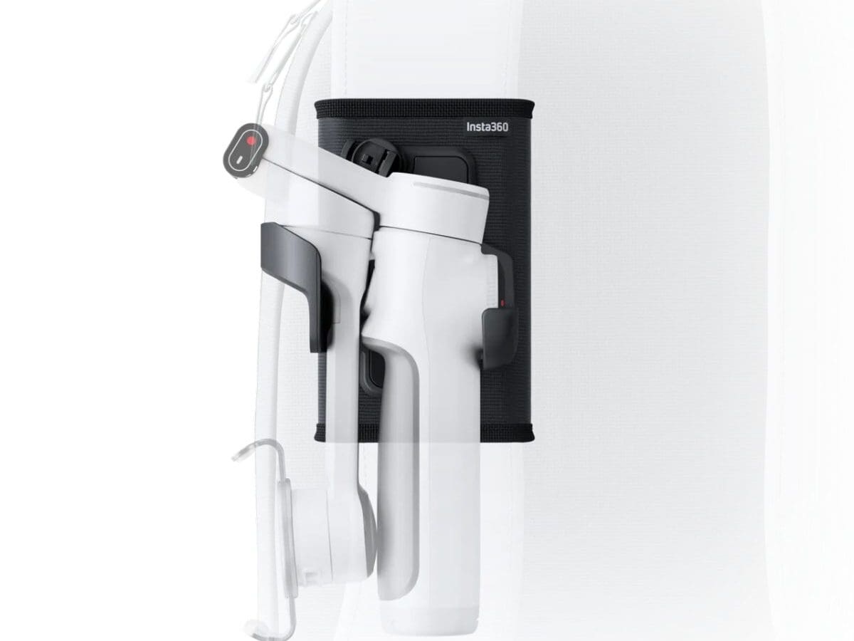 Alternative view of Insta360 Flow 2/Flow 2 Pro Backpack Mount