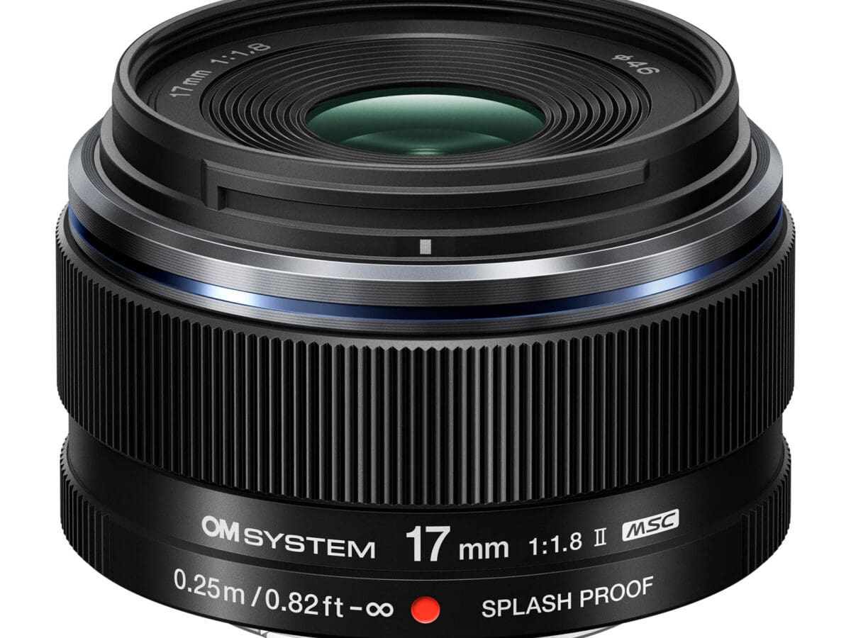 Olympus 17mm 1:1.8 II BLACK M.ZUIKO DIGITAL (EW-M1718) Lense Micro FT