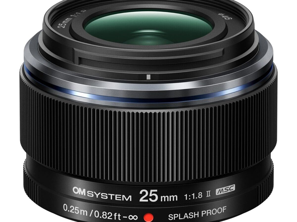 Olympus 25mm 1:1.8 II BLACK M.ZUIKO DIGITAL (ES-M2518) Lense Micro FT