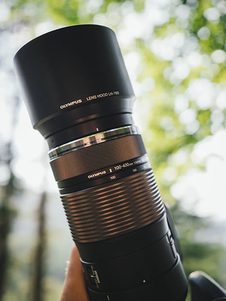 Alternative view of Olympus OM-System LH-76D OM Lens Hood (EZ-M1040/EZ-M4015PRO)