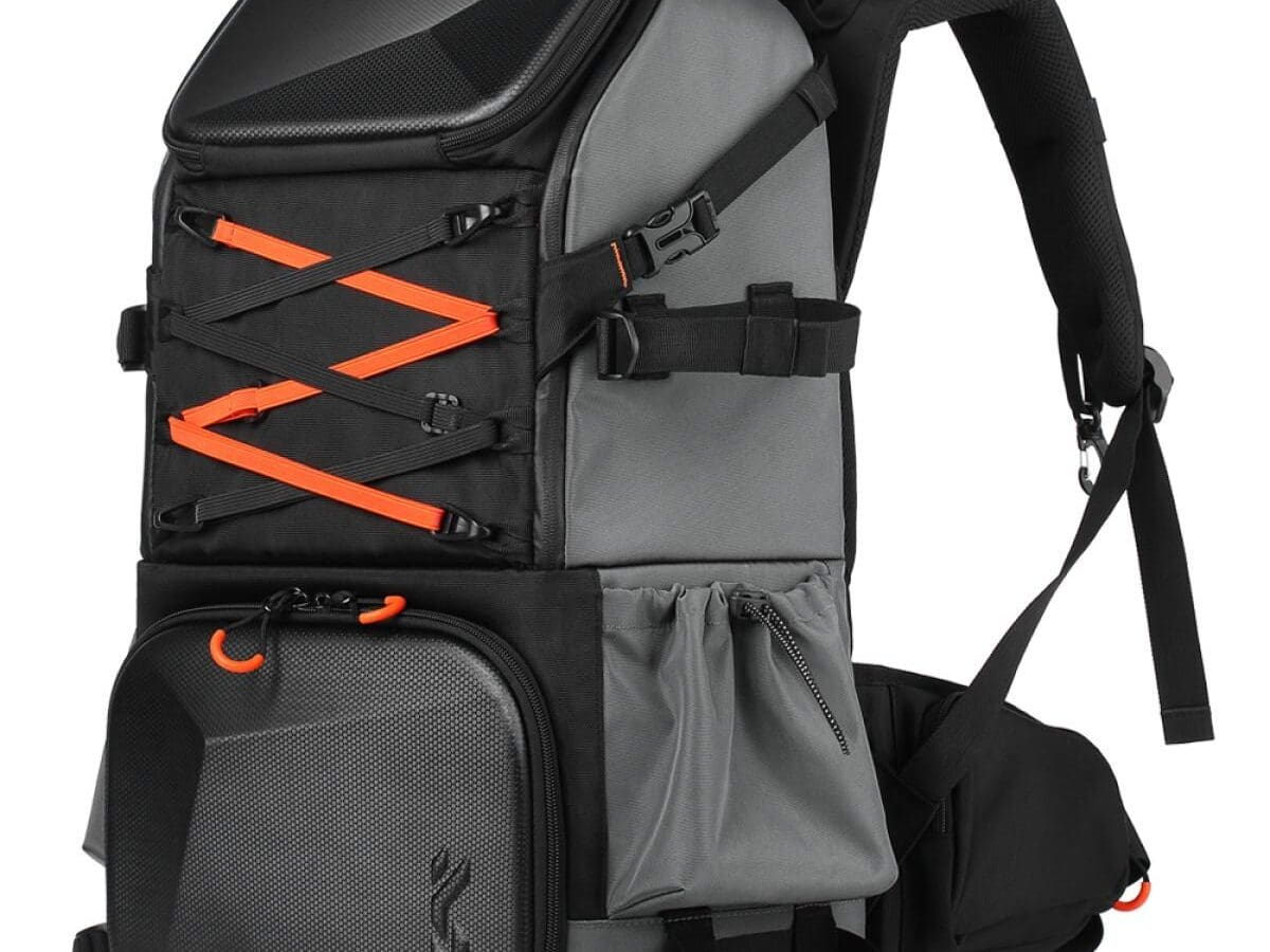 K&F Concept KF13.107 Professional Camera Backpack with Tripod Holder and Waterproof Rain Cover