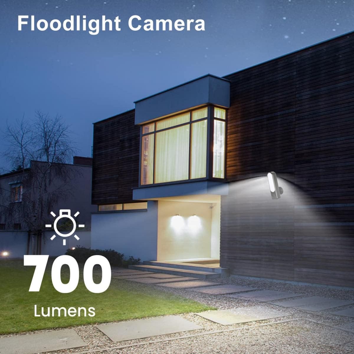 KF Concept KF50.0037EU WIFI Outdoor Security Camera,Courtyard Light, Camera 1080P Ultra HD, IP66 Waterproof - Image 2