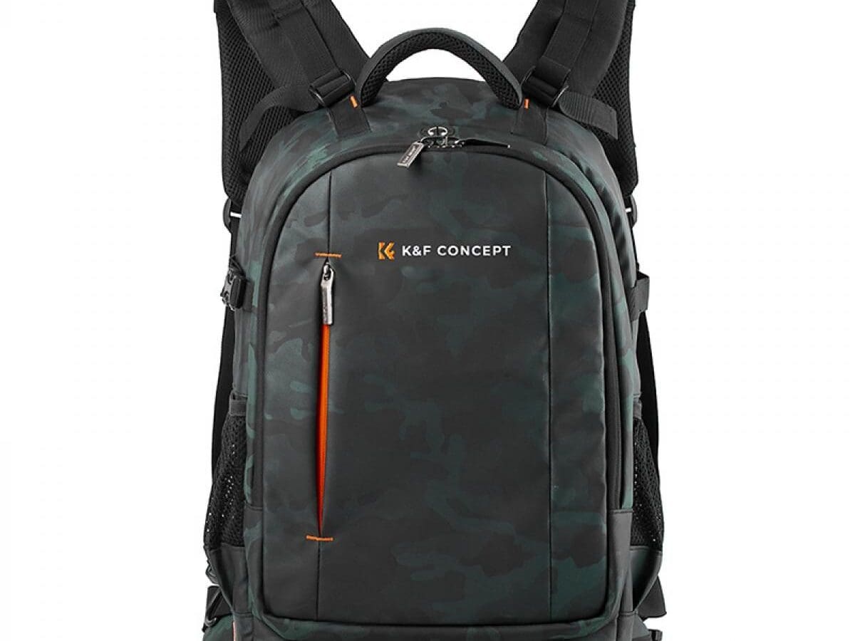 K&F Concept KF13.119 Travel Outdoor Photography Backpack Camouflage