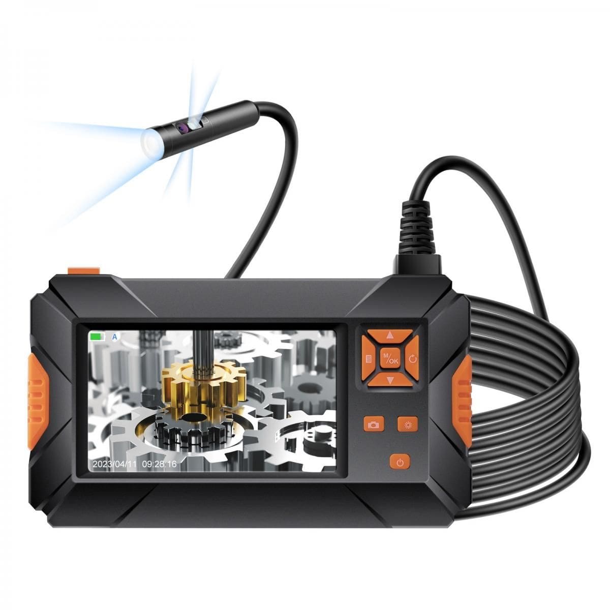 K&F Concept P130 Endoscope Camera 1080P with 4.3" IPS screen and cable 10m (GW45.0059)