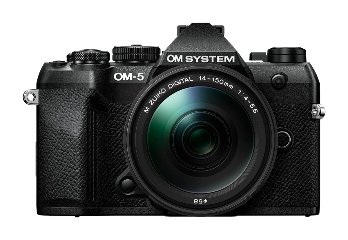 Olympus OM-5 II 1415-2 Kit black, OM-5 II body black, M.Zuiko Digital 14-150mm F4-5.6 II lens black