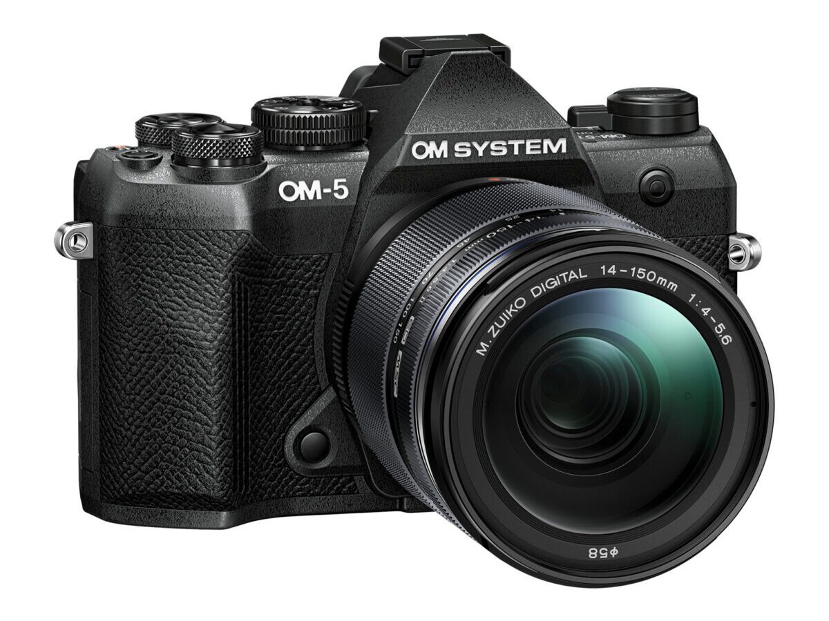 Alternative view of Olympus OM-5 II 1415-2 Kit black, OM-5 II body black, M.Zuiko Digital 14-150mm F4-5.6 II lens black