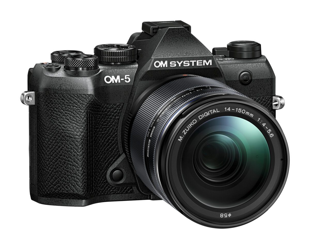 Olympus OM-5 II 1415-2 Kit black, OM-5 II body black, M.Zuiko Digital 14-150mm F4-5.6 II lens black - Image 2