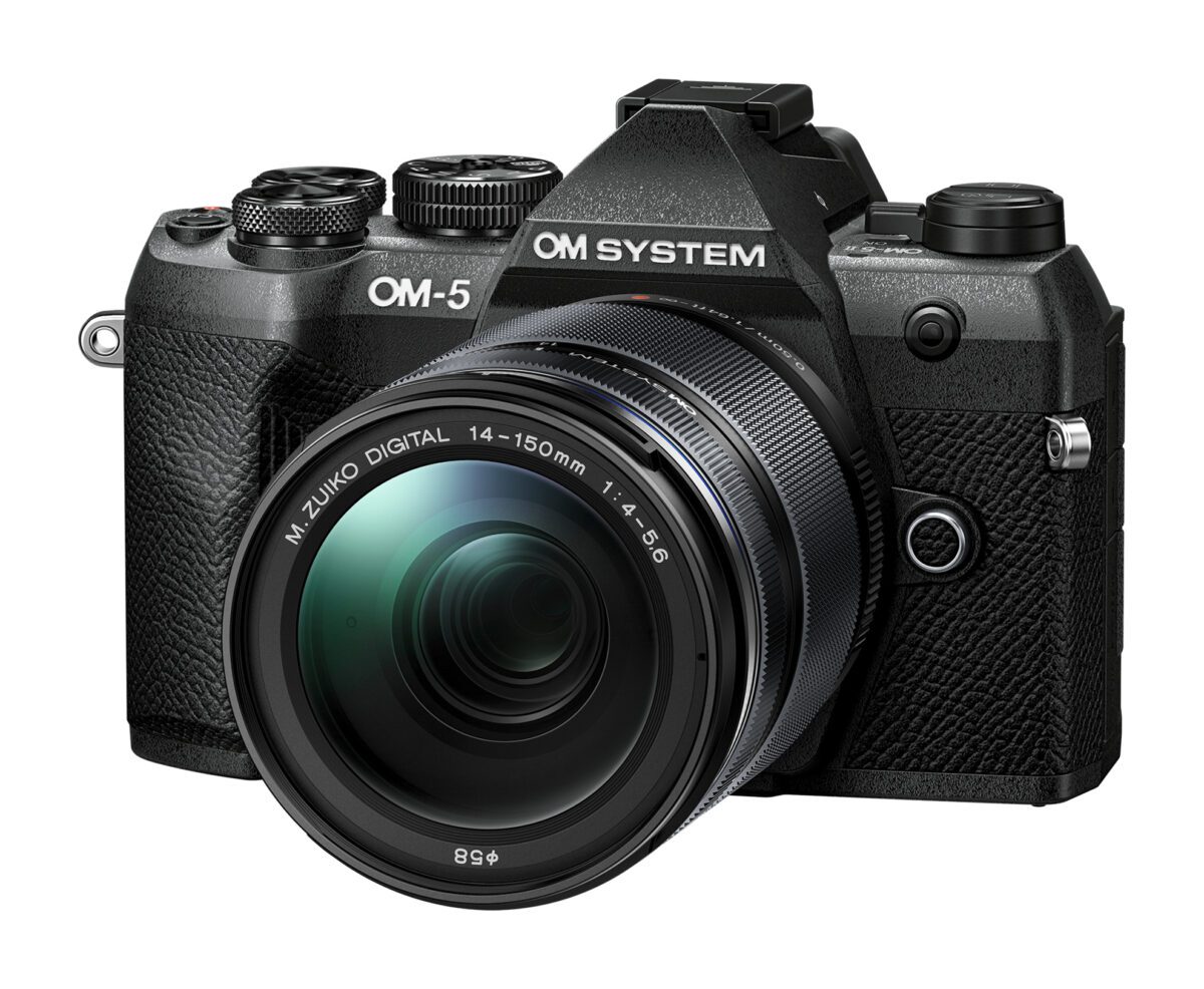Olympus OM-5 II 1415-2 Kit black, OM-5 II body black, M.Zuiko Digital 14-150mm F4-5.6 II lens black - Image 3