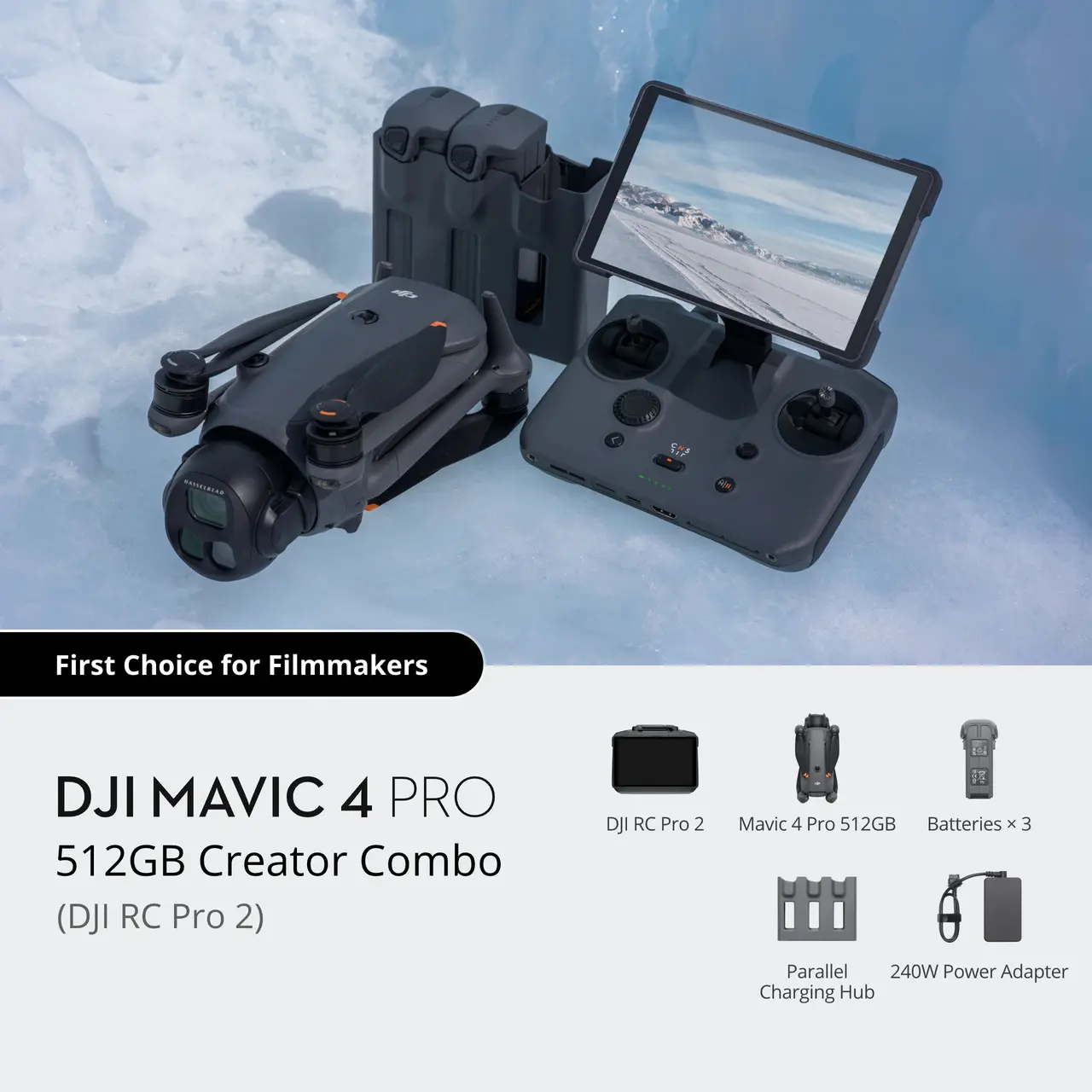 DJI Mavic 4 Pro 512GB Creator Combo (DJI RC Pro 2) - Image 2