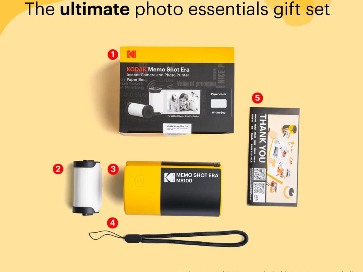 Alternative view of Kodak Memo Shot ERA Catridge - Paper for photo-Label Printer (9 Rolls)