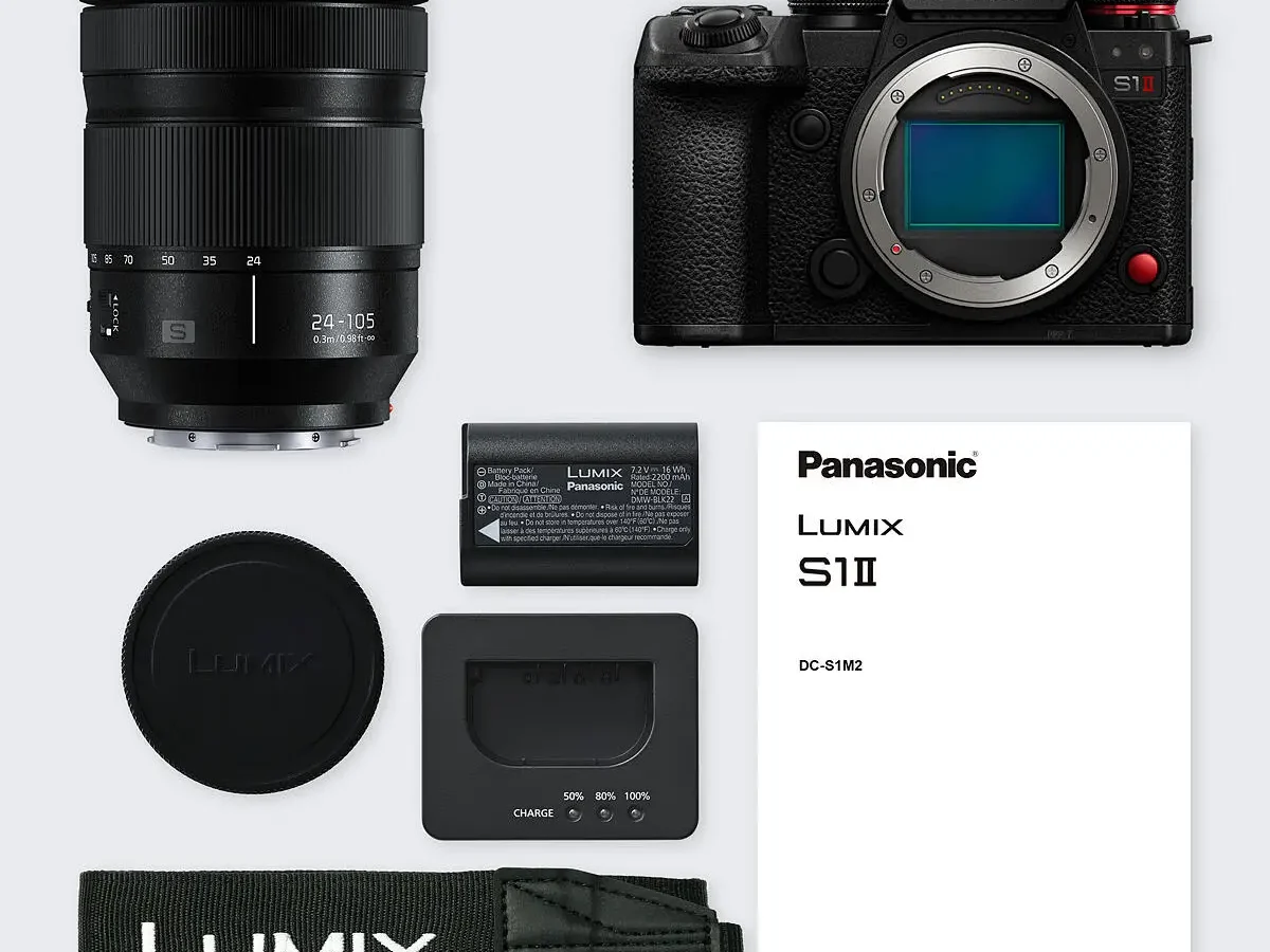 Panasonic-Lumix-S1II-φακό-S-R24105E-in-the-box