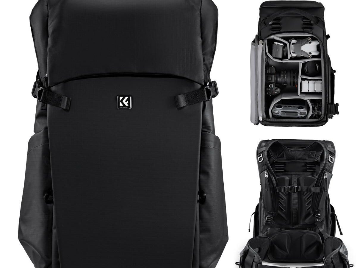 K&F Concept Star Wander 01 Camera Backpack 30L Black (KF13.206V1)