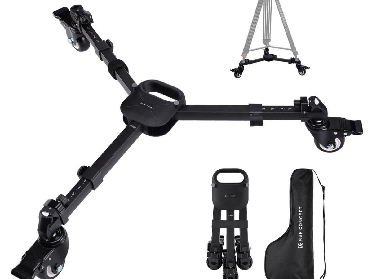 K&F Concept MS30 Quick Release Tripod Dolly (KF31.118)