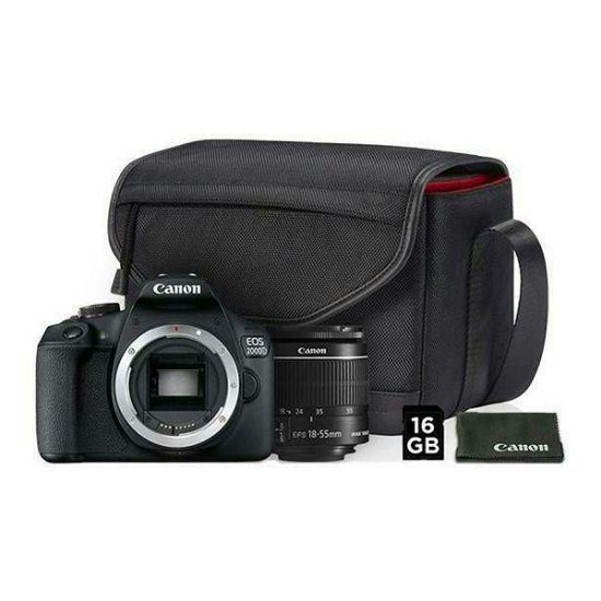 Canon EOS 2000D BK 1855IS+SB130+16GB