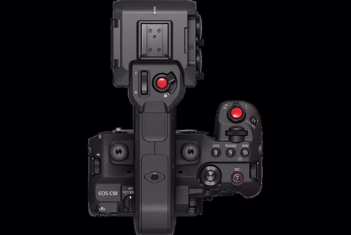 Alternative view of Βιντεοκάμερα Canon EOS C 50 black body