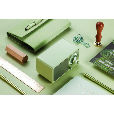 Sangean WR-7 Green  - Ραδιόφωνο Bluetooth με ξύλινη καμπίνα
