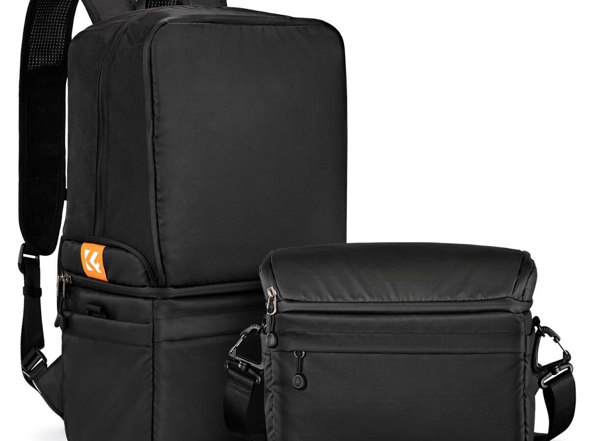 K&F Concept KF13.129 Αναδιπλούμενη Τσάντα Φωτογραφικής Μηχανής 2 σε 1 22L Travel & Everyday Camera Bag | Urban Wander 03 (Μαύρο)