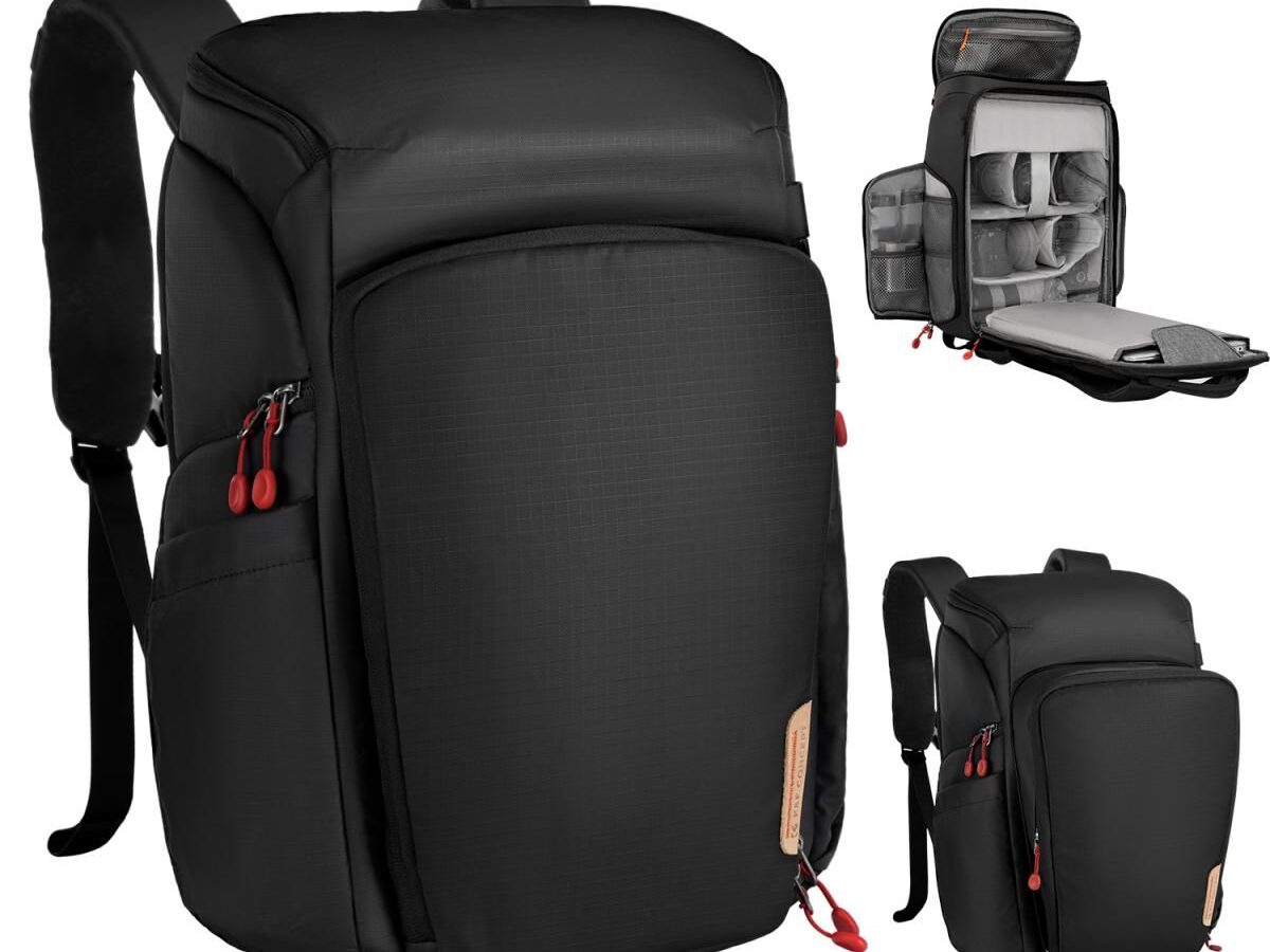 K&F Concept KF13.128V6 Σακίδιο Φωτογραφικής Μηχανής Alpha Air 25L  με Αδιάβροχη Κάλυψη Nature Wander 01 (Μαύρο)
