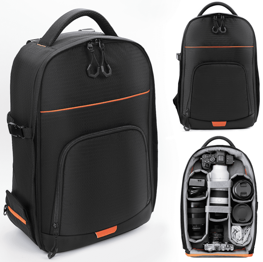 K&F Concept KF13.205 Σακίδιο Φωτογραφικής Μηχανής 18L - Nature Wander 05 (Μαύρο)