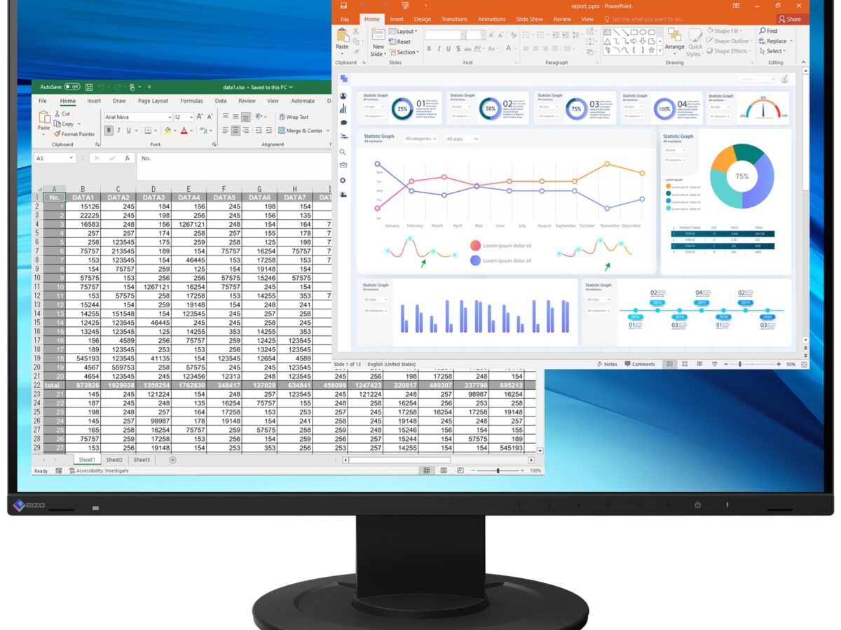 EIZO FlexScan EV2410R 24.1″ σε Μαύρο χρώμα