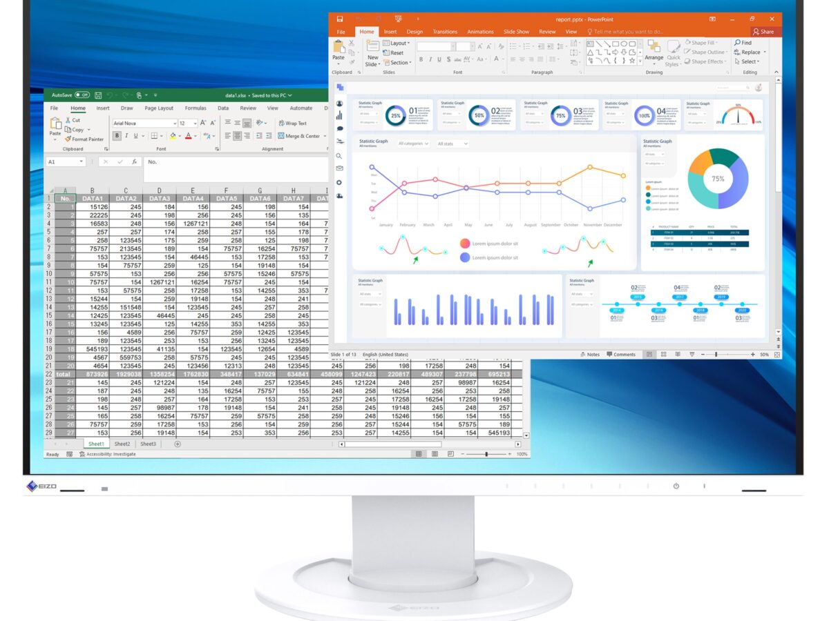 EIZO FlexScan EV2410R 24.1″ σε Λευκό χρώμα