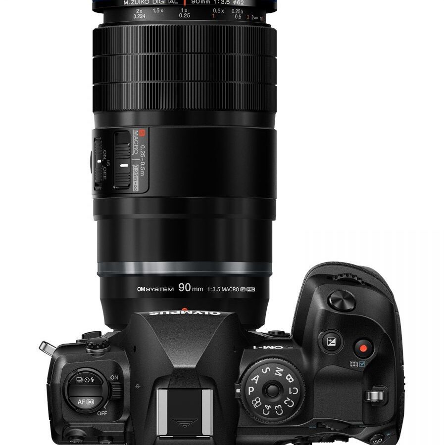 Alternative view of Olympus M.Zuiko Digital ED 90mm F3.5 Macro IS PRO incl. Lens hood,lens cap