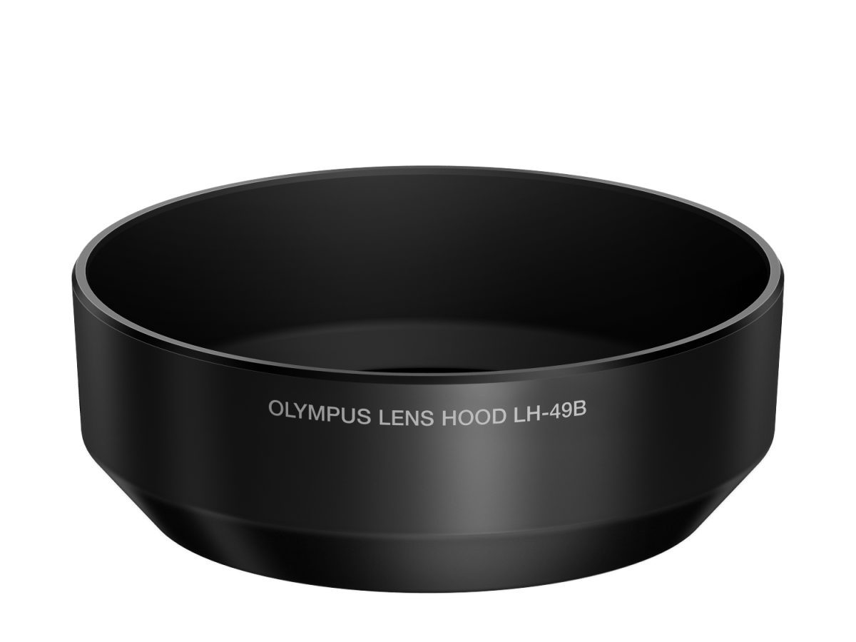 Olympus LH-49B Lens Hood for M.ZUIKO DIGITAL 25mm 1:1.8 black