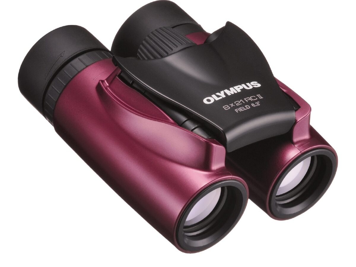 Alternative view of Olympus 8X21 RC II METAL MAGENTA Binoculars