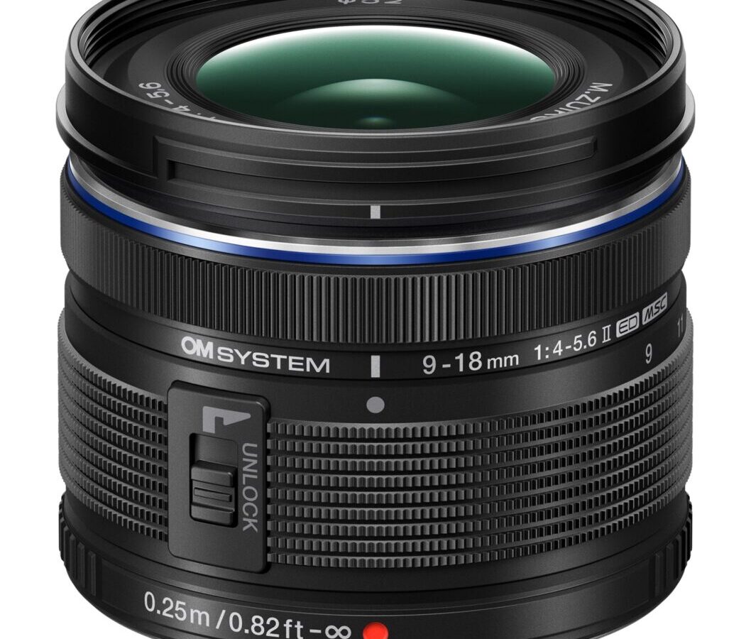Olympus OM System 9-18mm II 1:F4-5.6 BLACK (EZ-M0918) Lense Micro FT