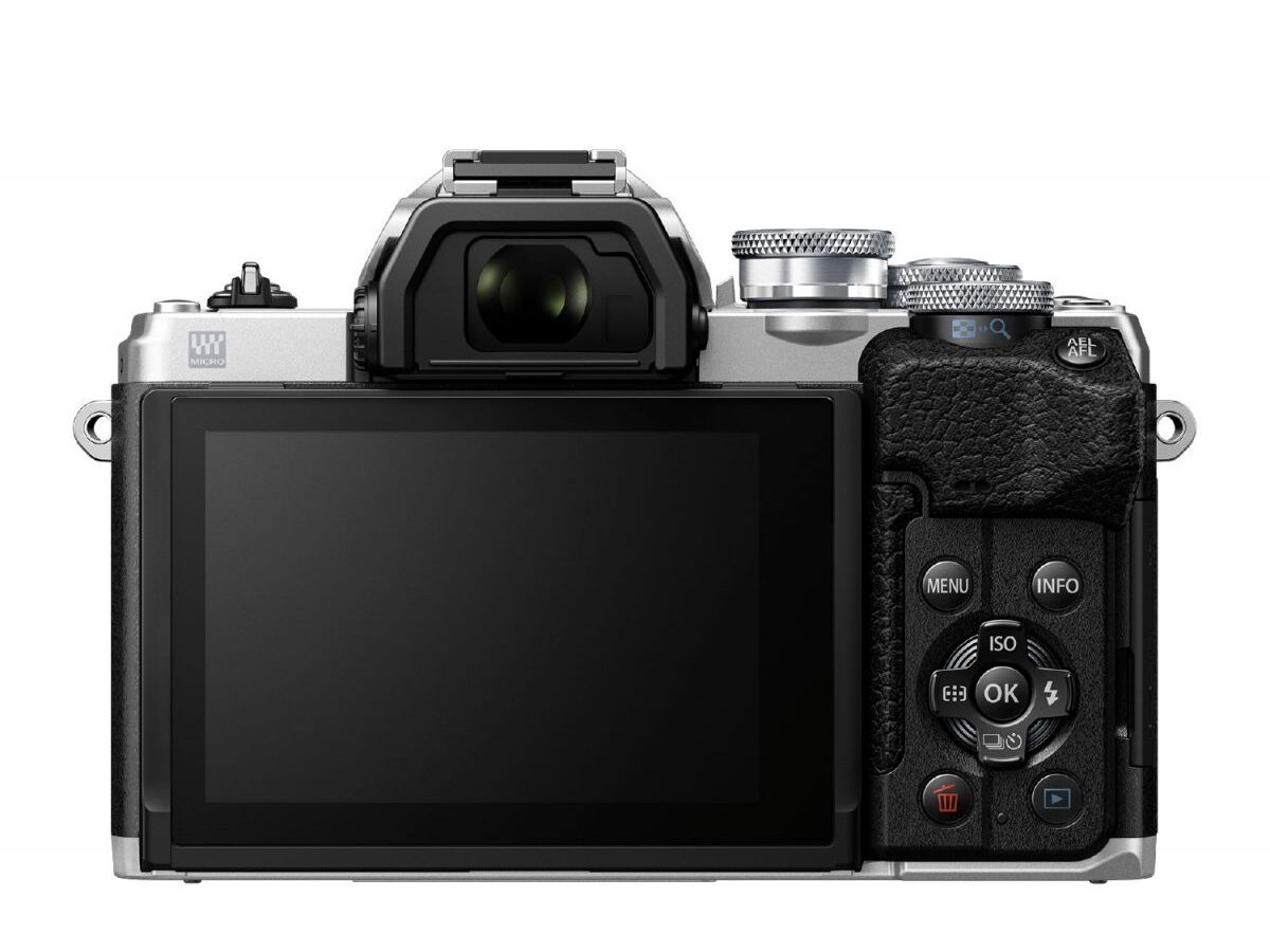 Alternative view of Olympus E-M10 IV Camera 1442 EZ Pancake Kit slv/slv,  M.Zuiko Digital ED 14-42mm F3.5-5.6 EZ silver