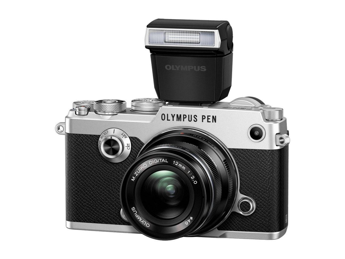 Alternative view of Olympus FL-LM3 BLACK Flash