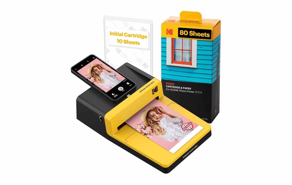 Alternative view of Kodak Dock Era 4PASS Wireless Smarphone Photo Printer (10 x 15 cm, 4x6inch) + 10 Sheet