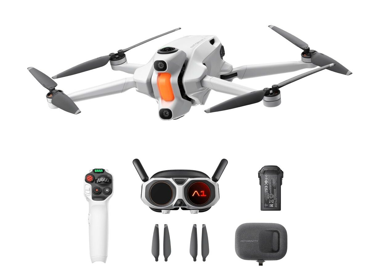 Antigravity A1 Standard Bundle – 8K 360 Invisible Drone