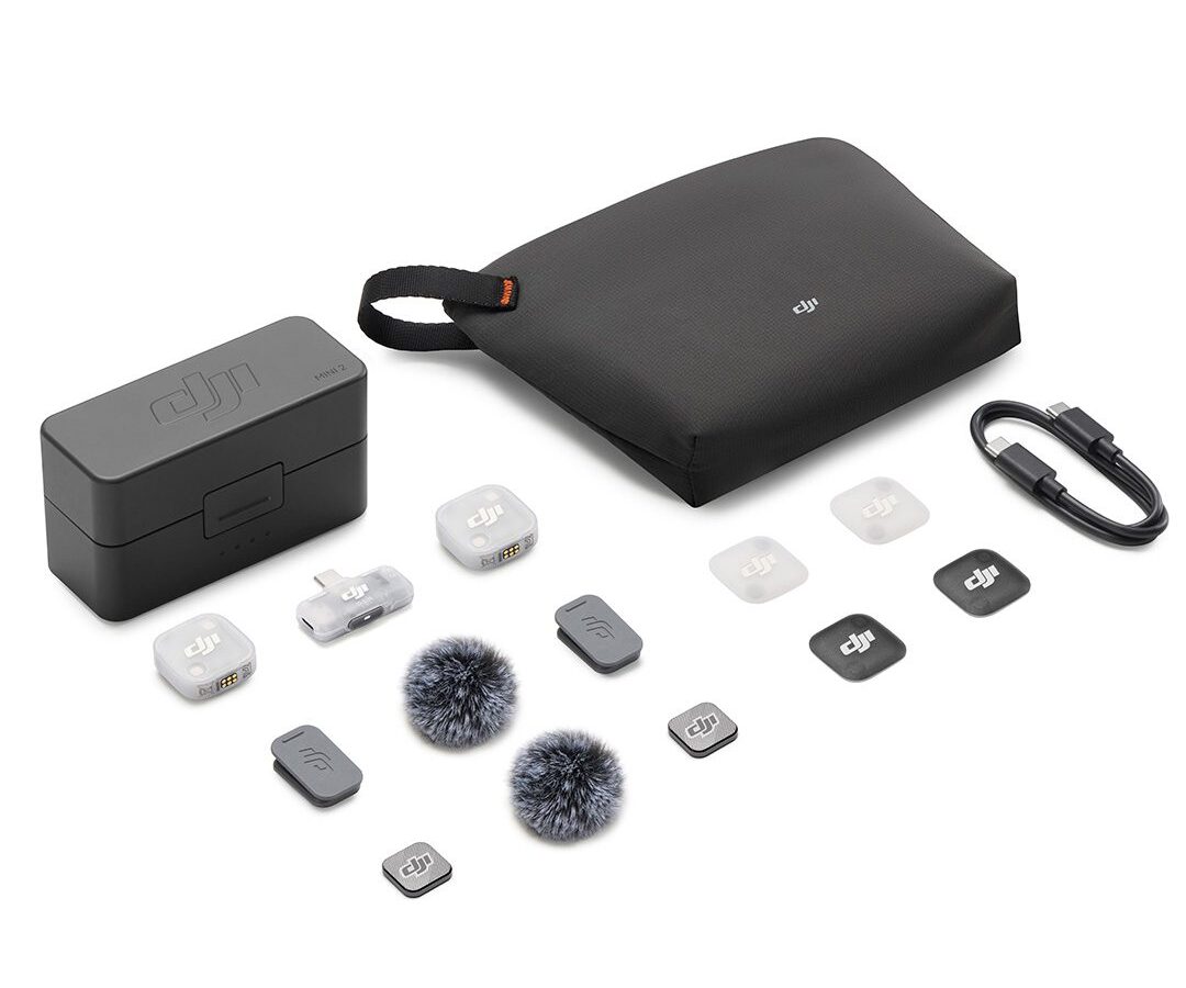 DJI Mic Mini 2 (2 TX + 1 Mobile RX + Charging Case)