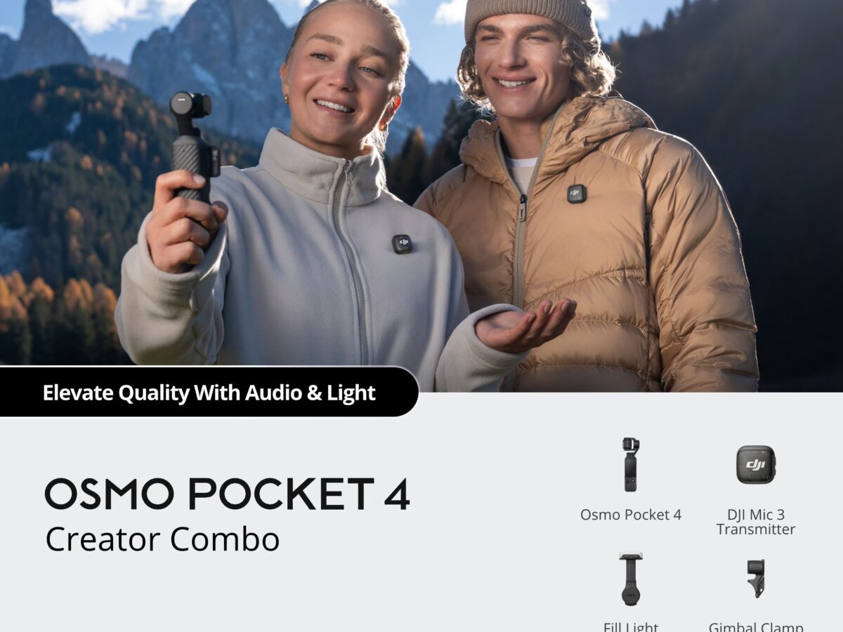 DJI Osmo Pocket 4 Creator Combo