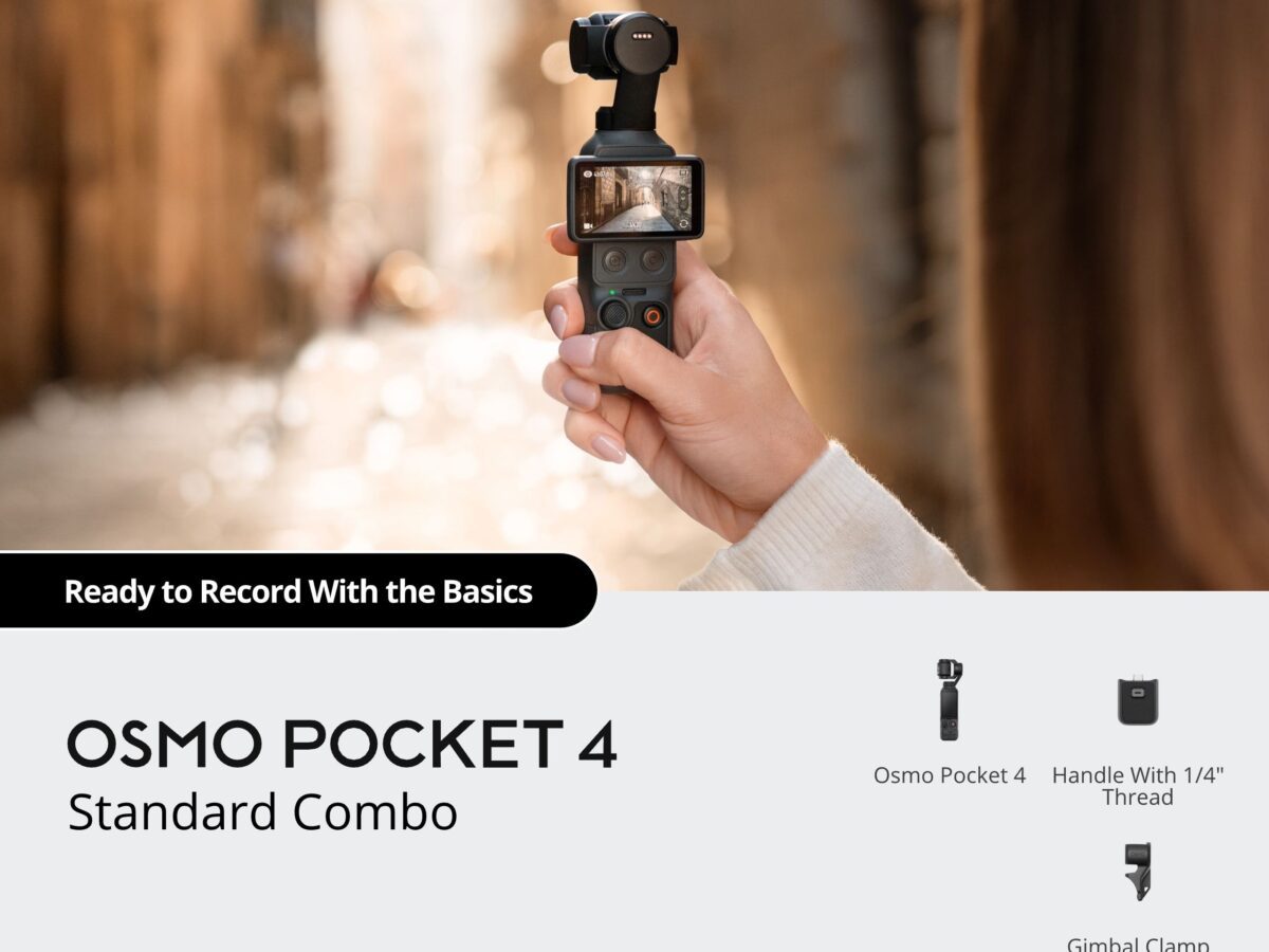 DJI Osmo Pocket 4 Standard Combo