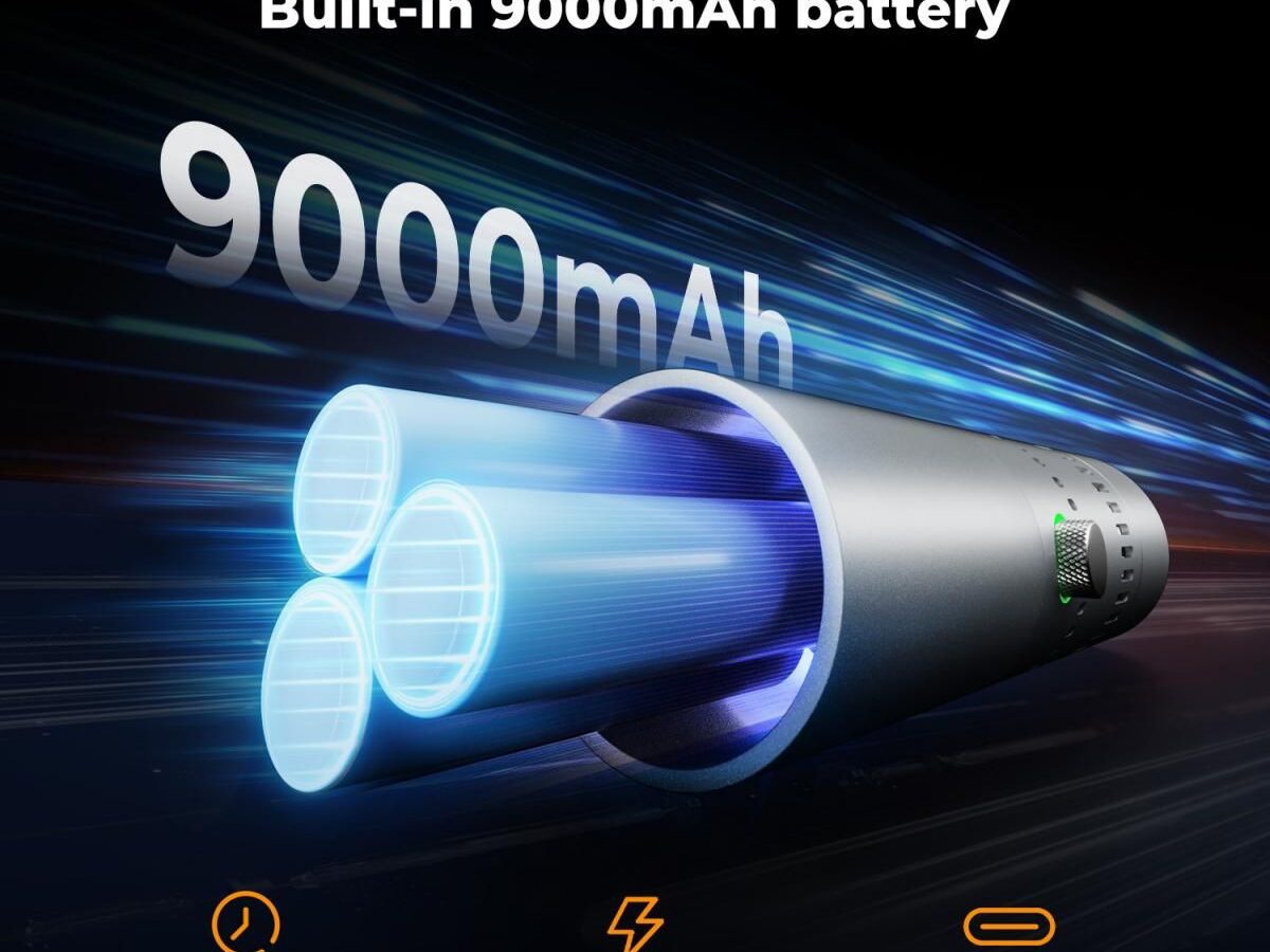 Alternative view of K&F Concept SP25C 4-Color Zoomable Flashlight (KF34.063)