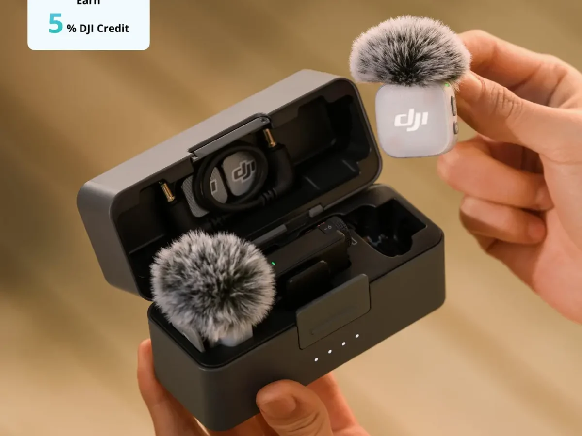 Alternative view of DJI Mic Mini 2 (1 TX + 1 RX)