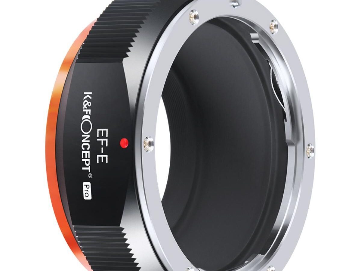 K&F Concept M12105 EOS-NEX PRO Anti-reflection Coating Lens Adapter (Orange) KF06.437