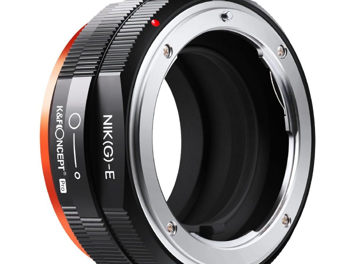 K&F Concept M18105 NIK(G)-NEX PRO Anti-reflection Coating Lens Adapter (Orange) KF06.438