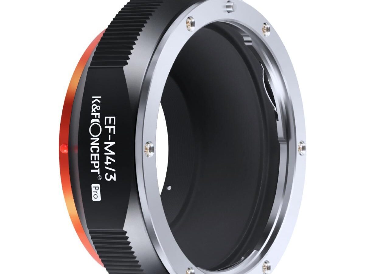 K&F Concept M12125 Canon EOS-M4/3 PRO Anti-reflection Coating Lens Adapter (Orange) KF06.442