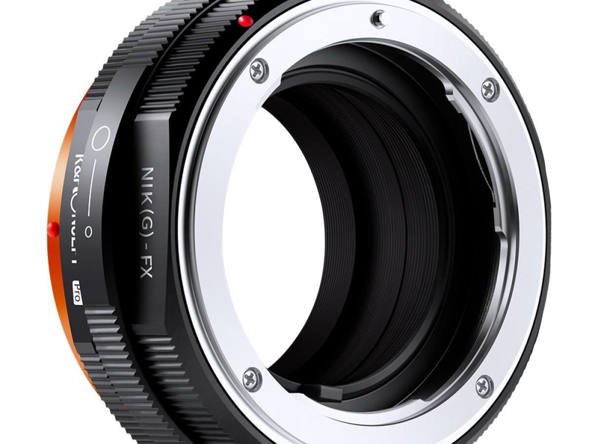 K&F Concept M18115 Nikon NIK(G)-FX PRO Anti-reflection Coating  Lens Adapter (Orange) KF06.443