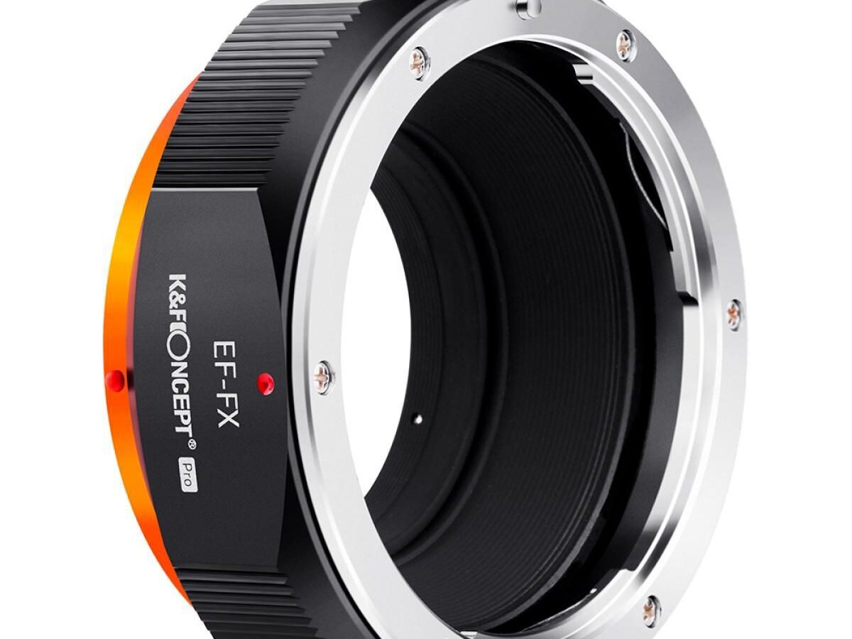 K&F Concept M12115 EOS-FX PRO High Precisionlens Adapter (Orange) KF06.450