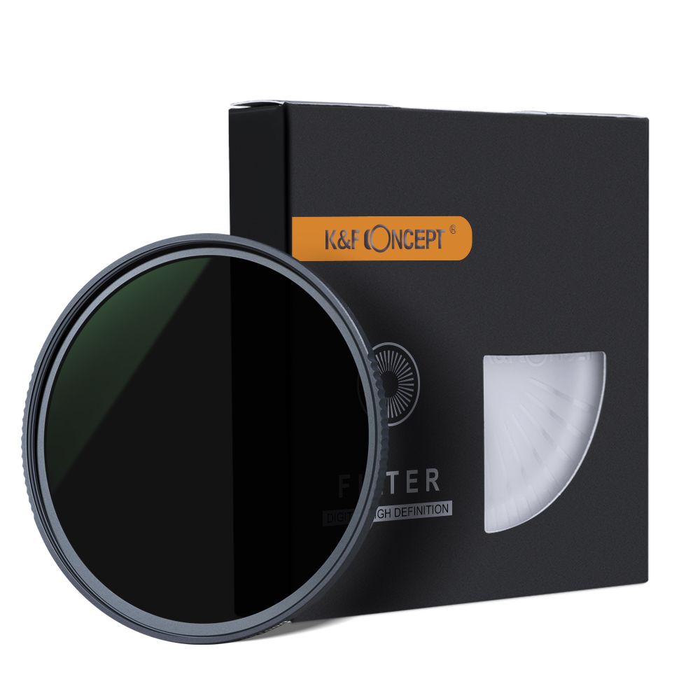 K&F Concept 58mm Nano-X ,Green Coated,Waterproof, Scratch-Resistant, Anti-Reflection ND8 Filter